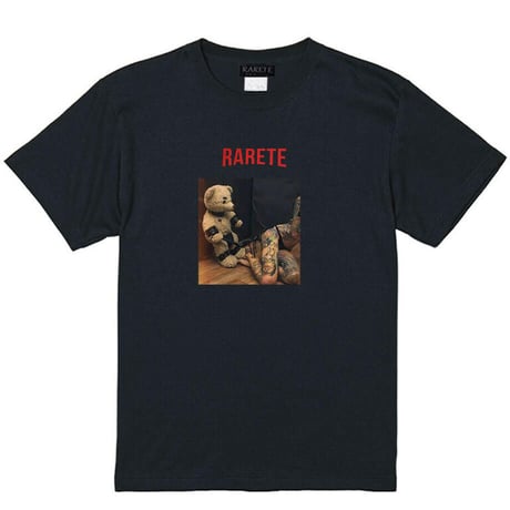 RARETE (ラルテ) PUNISH フロント Tシャツ ブラック