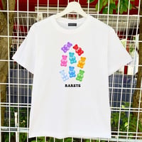 RARETE (ラルテ) テディベア 首取れた Gummy Tシャツ　ホワイト