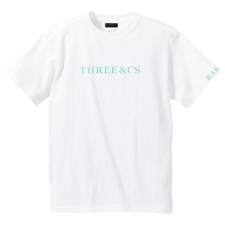 RARETE (ラルテ) THREE & CS (三密) ビジョナリーミント ホワイト Tシャツ