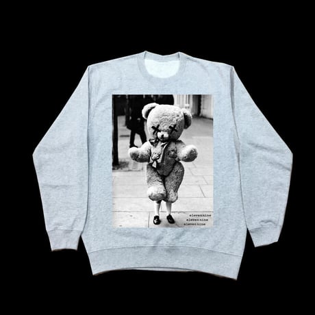 Eleven Nine / トレーナー/Teddy bear/グレイ