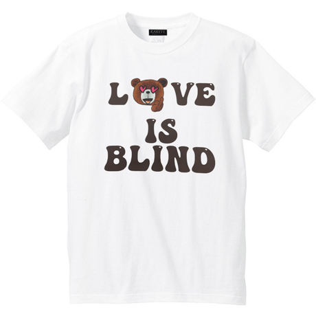 RARETE (ラルテ) LOVE IS BLIND テディベア Tシャツ ホワイト