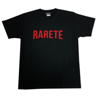 RARETE (ラルテ) PUNISH バックプリント Tシャツ ブラック