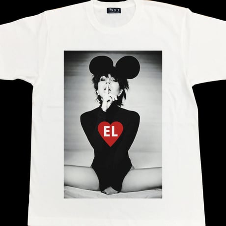 Eleven Nine / Tシャツ/ heart Girl / ホワイト