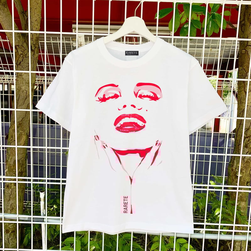 カ*ヌ様 マリリン・モンロー Tシャツ ホワイト セール】 マリリンモンローシネマフォトTシャツ（オフホワイト