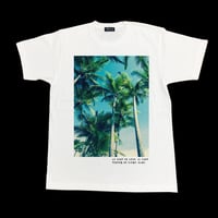 Eleven Nine / Tシャツ/ Palm tree/ホワイト