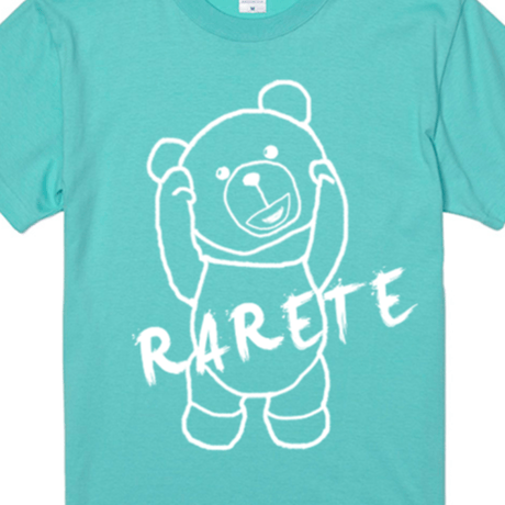 RARETE (ラルテ) 首取れた アウトライン Tシャツ