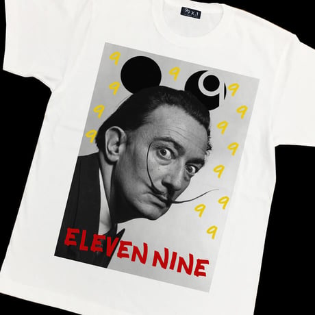 Eleven Nine / Tシャツ/ Dalí 9 /ホワイト