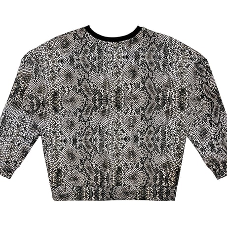 ボーイロンドン BOY LONDON イーグル ロゴ パンク 80年代ファッション 裏起毛 ドロップショルダー ショート丈 スウェット トレーナー