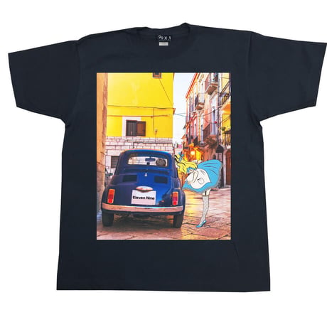 Eleven Nine / Tシャツ / Alice car / ブラック