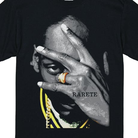 RARETE (ラルテ) スヌープドッグ pose Tシャツ ブラック