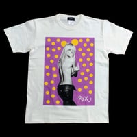 Eleven Nine / Tシャツ/Purple Polka dot ホワイト