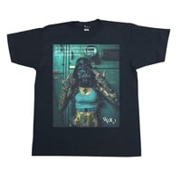 Eleven Nine / Tシャツ/ mask/ブラック