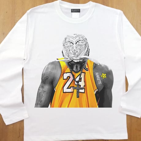 RARETE (ラルテ) 2PAC Uniforme ホワイト 長袖Tシャツ