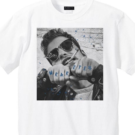 RARETE (ラルテ) Tatoo tobacco Men Tシャツ ホワイト