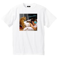 Eleven Nine / Tシャツ/ Hepburn Cat / ホワイト