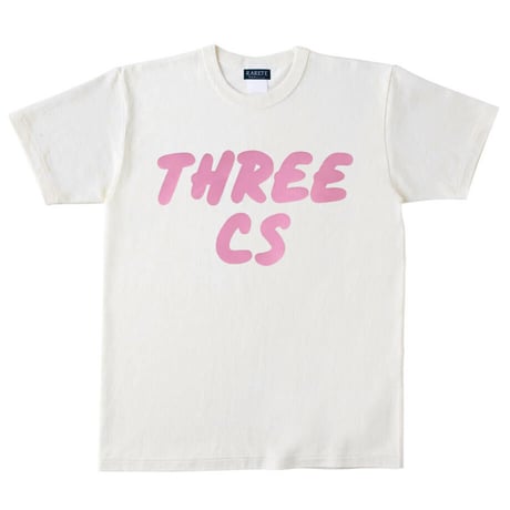 RARETE (ラルテ) THREE CS (三密) POP Tシャツ ナチュラル