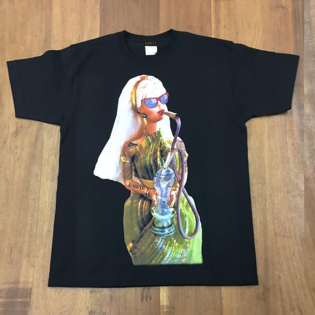 RARETE (ラルテ) 水タバコ 人形 タトゥー Tシャツ ホワイト 星柄 star