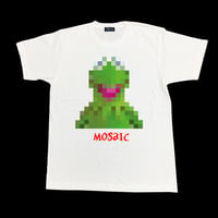 Eleven Nine / Tシャツ/Frog mosaic / ホワイト