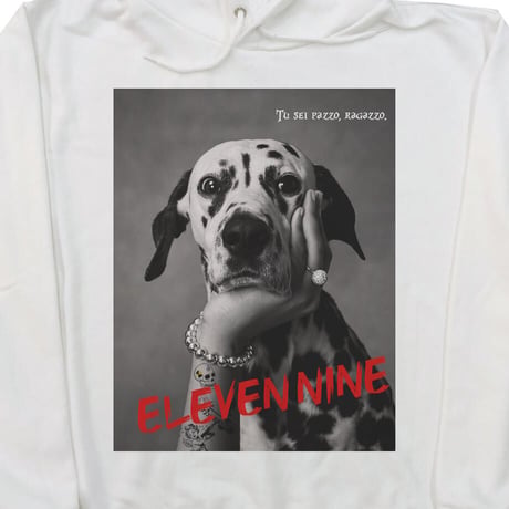 Eleven Nine / パーカー/Dalmatian/ホワイト