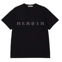 NEW HEROIN TEE / Check Gray