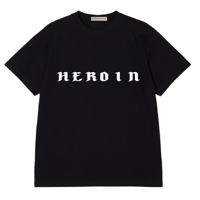 NEW HEROIN TEE / Black