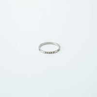 mokume ring / silver / 2mm