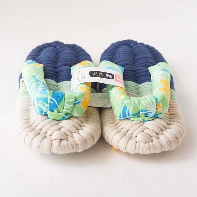 ハワイアン鼻緒のふっくら布ぞうり：S ［KM16-2507-V01］ | ふっくら布