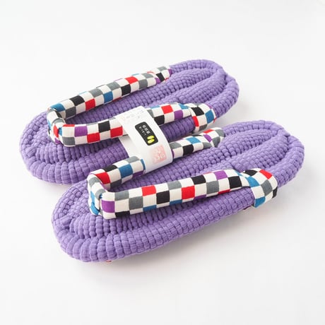 布ぞうり 日本の布ぞうり／Iron＜ Back x Silver＞26㎝ | gallery35