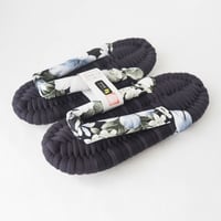 【チャリティ布ぞうりfor 能登支援】ハワイアン・モノトーン / M