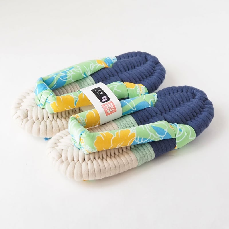 ハワイアン鼻緒のふっくら布ぞうり：S ［KM16-2507-V01］ | ふっくら布