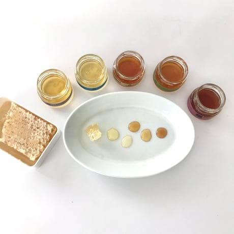 オーガニック蜂蜜 50g  1個/  オーガニックコムハニー 200g １箱
