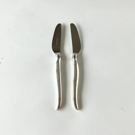★Tapio Wirkkala CHRISTOFLE DUO シルバープレートデザートナイフ   (DK53)  １本