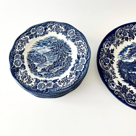 ENOCH Wedgwood  スコットランドの湖シリーズ　デザート皿   (PL92)    １枚