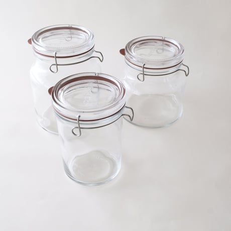 Luigi Bormioli/ ガラス保存瓶　1000ml    １個　＊入荷予定です