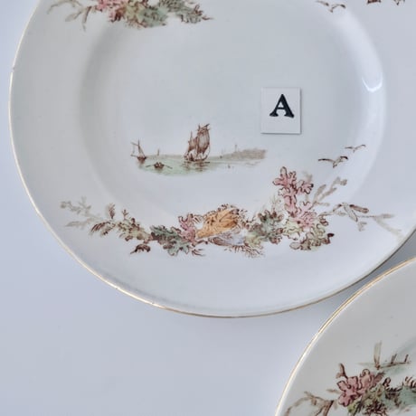 GIEN La Merシリーズ　デザート皿   (PL91)　１枚