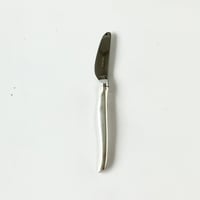 ★Tapio Wirkkala CHRISTOFLE DUO シルバープレートデザートナイフ   (DK53)  １本