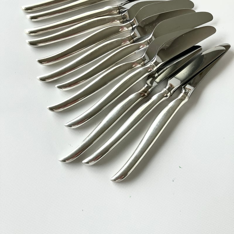 ☆Tapio Wirkkala CHRISTOFLE DUO シルバープレートデザートナイフ