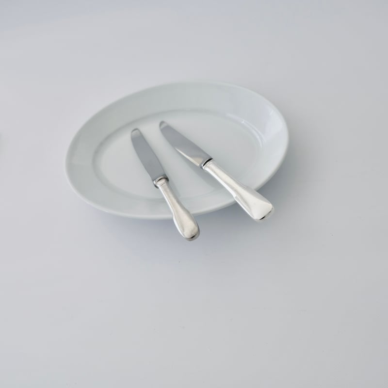 クリストフルホテル モノグラム チーズナイフ&デザートフォーク 各1本