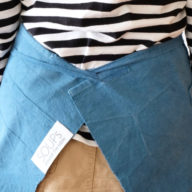 オリジナルインディゴエプロン 完売しました | SOUPs