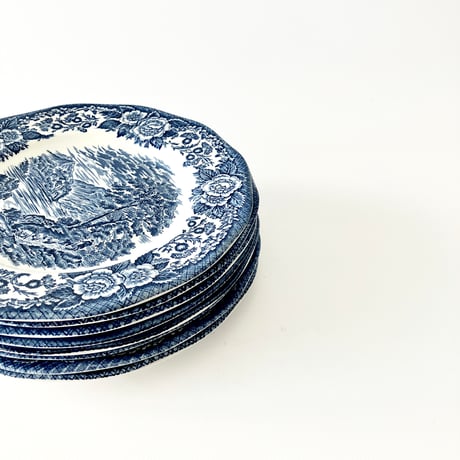 ENOCH Wedgwood  スコットランドの湖シリーズ　デザート皿   (PL92)    １枚