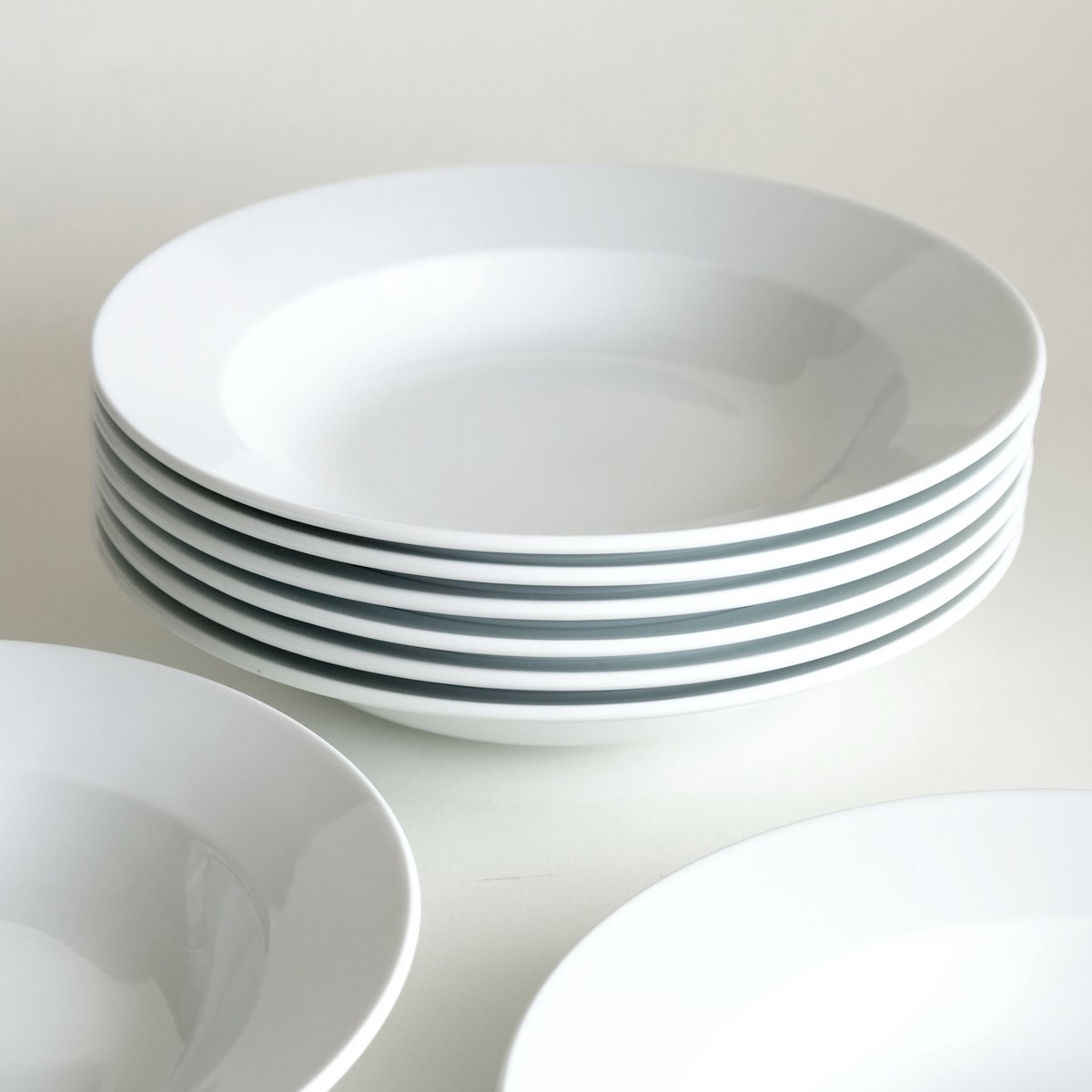 【】AMHERST グレー シルバー スープ皿 深皿 6枚セット nikko食器｜23cmスープ皿｜プレート・深皿｜ニッコー公式
