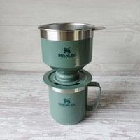 スタンレー（STANLEY）クラシック 真空キャンプマグ 350ml  + プアオーバー ハンマートーングリーン  セット