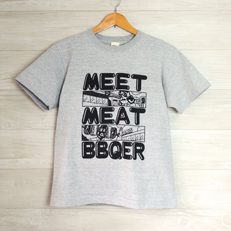 MEET MEAT BBQER Tシャツ