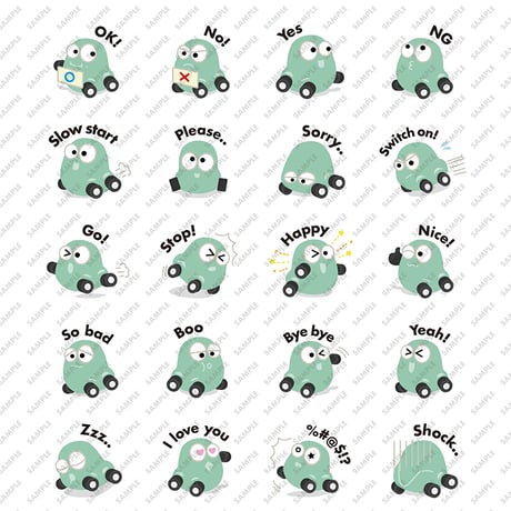 My Bug #Pale green
