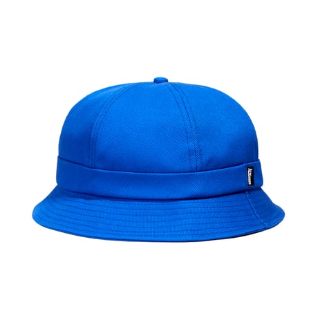 ALLTIMERS / DYED DENIM BUCKET HAT - ROYAL BLUE