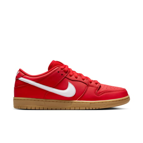 【 NIKE SB】 DUNK LOW PRO ISO - University Red Gum