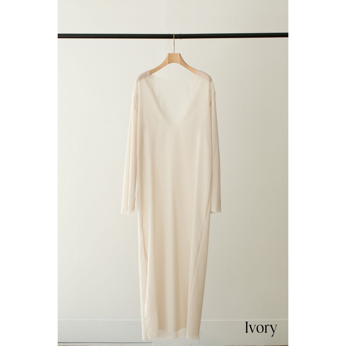 Wool Voile 2way Dress (ls32363D) | Little $uzie