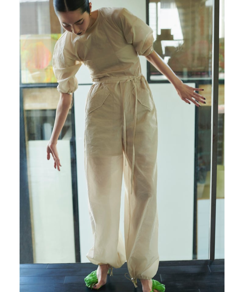 パンツ Sheer Cut 2way Drawstring Pants パンツ Sheer Cut 2way Drawstring Pants Sheer Cut 2way