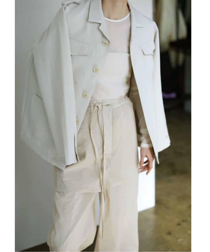 パンツ Sheer Cut 2way Drawstring Pants Sheer Cut 2way Drawstring Pants（ls22274P） | Dep