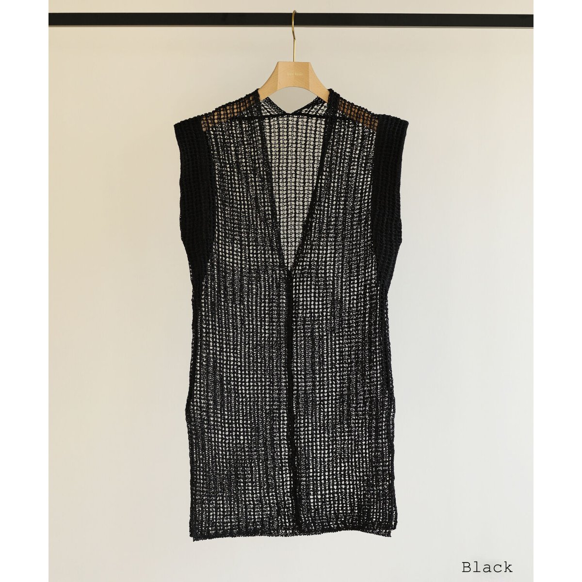 Tape Yarn Mesh Vest（ls12225K） | Little $uzie (